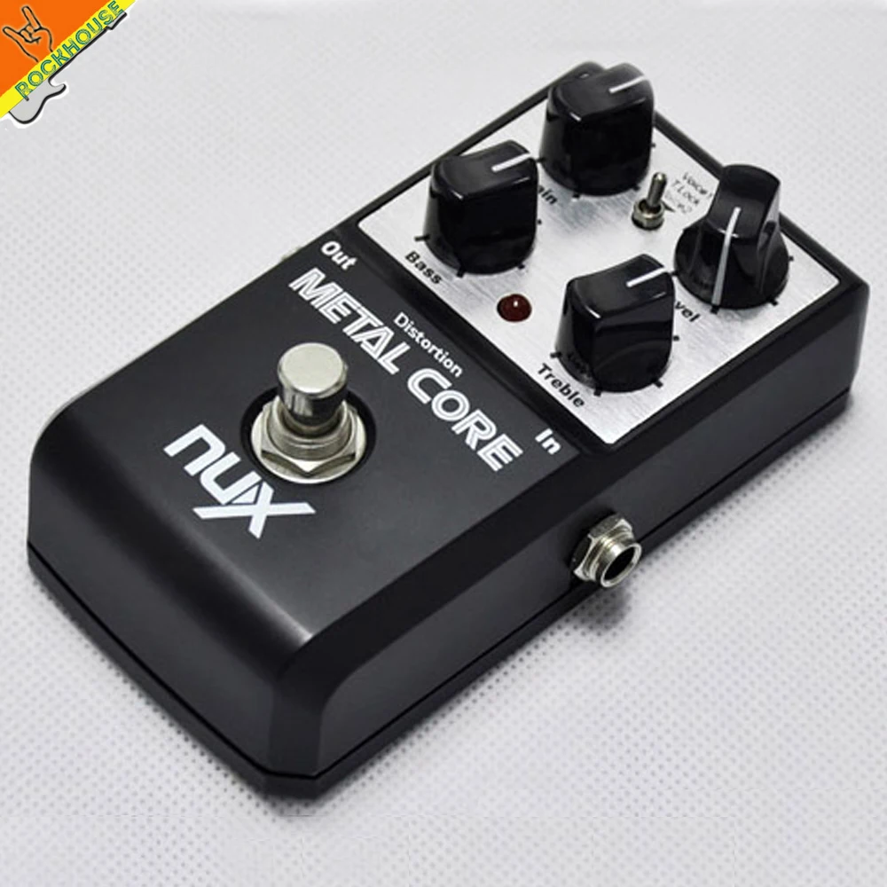 Металлическая педаль для гитары NUX с металлическим сердечником эффектом