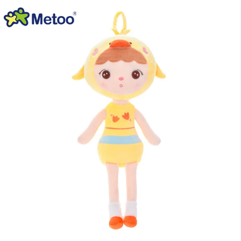 45 см мультфильм Единорог Мягкие животные Metoo Angela плюшевые игрушки Кот куклы на