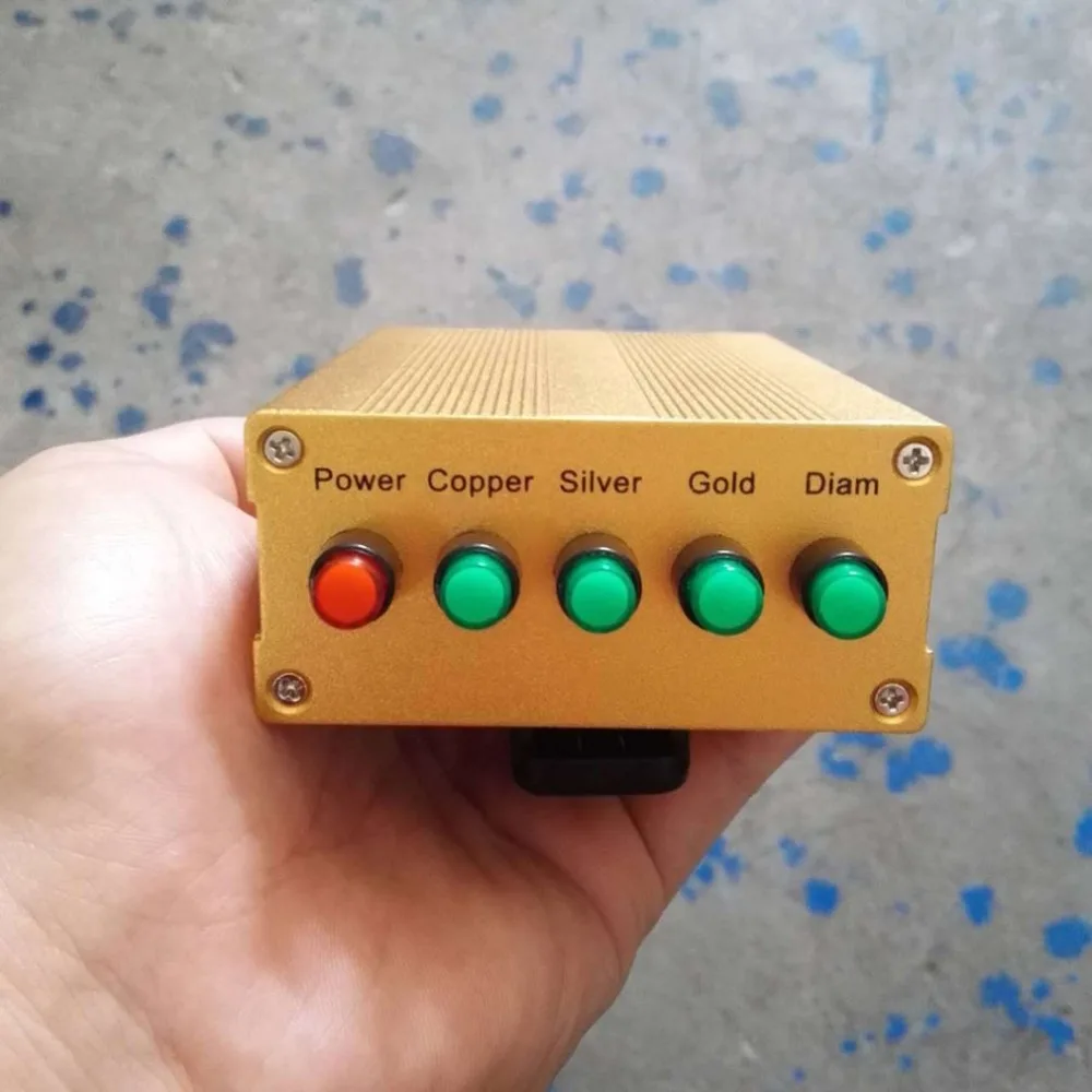 Professional Портативный ЖК-дисплей металлоискатель Gold Digger свет Охотник складной