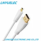 Кабель MICRO HDMIHDMI, 0,5 м, 1 м, 2 м, 3 м, 5 м, с позолотой для сотовых телефонов, для win8, 4k, x, 2k, 3D, PS3, XBOX con, бесплатная доставка