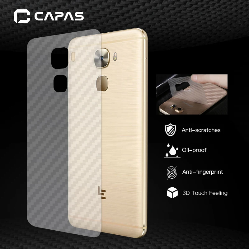 5 шт. для LEECO Le Pro 3 X720 защита экрана оригинальные capas 3D углеродное волокно задняя