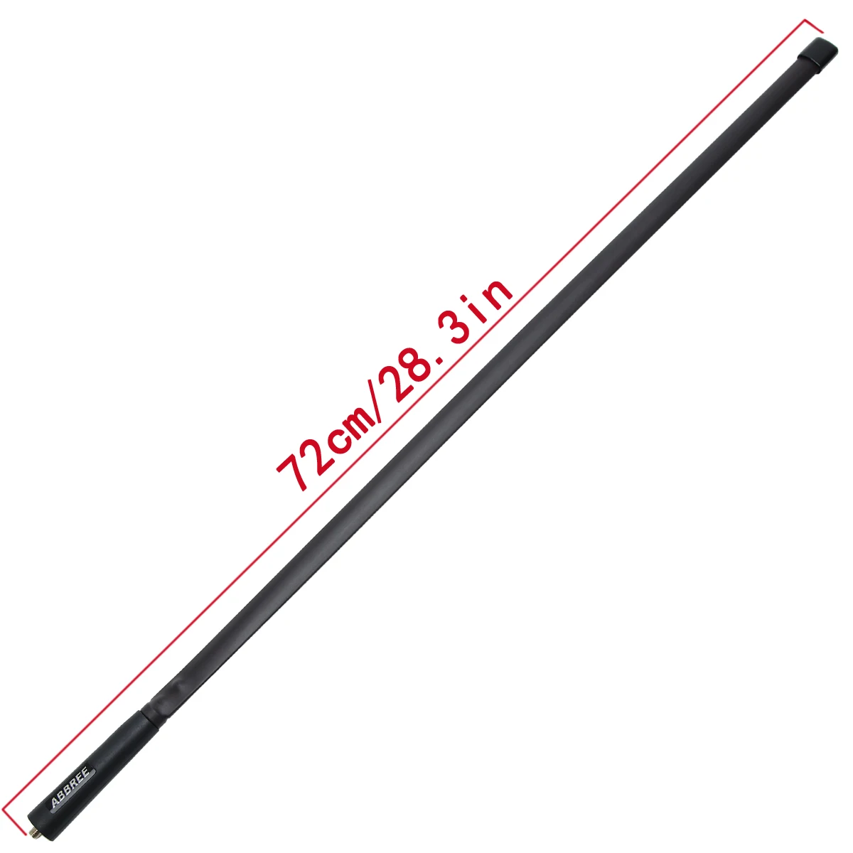72cm length antenna ABBREE складной армейский Тактический SMA-VHF Любительская рация двойного диапазона антенны для иди и болтай Walkie Talkie Baofeng UV-82 UV-5R BF-888S CB Ham радио - Цвет: 72cm length antenna