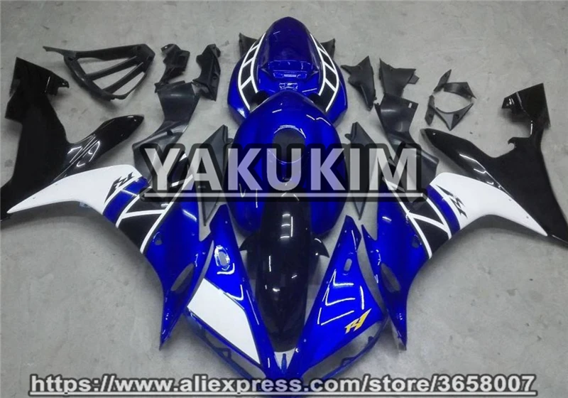 Якуким ABS Инжекционный обтекатель наборы для YAMAHA YZF R1 04-06 год 2004 2005 2006 YZFR1 YZF1000 04 05 06