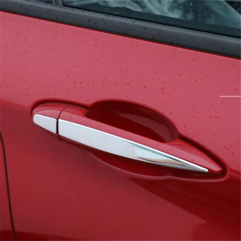 

Car-styling Stainless Steel door handle Decorative COVER trim sticker case for BMW X5 X6 X3 X4 X1, 1 2 3 5 7-Series