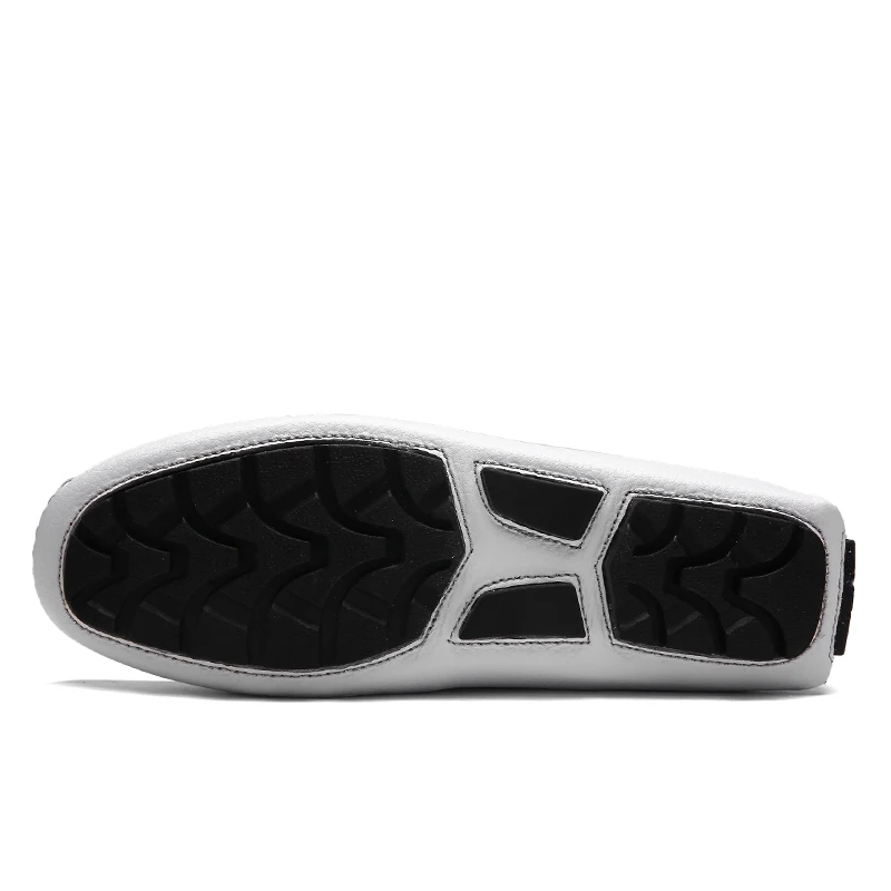 Мужские кожаные лоферы ZIMNIE коричневые повседневные Мягкие Мокасины на плоской