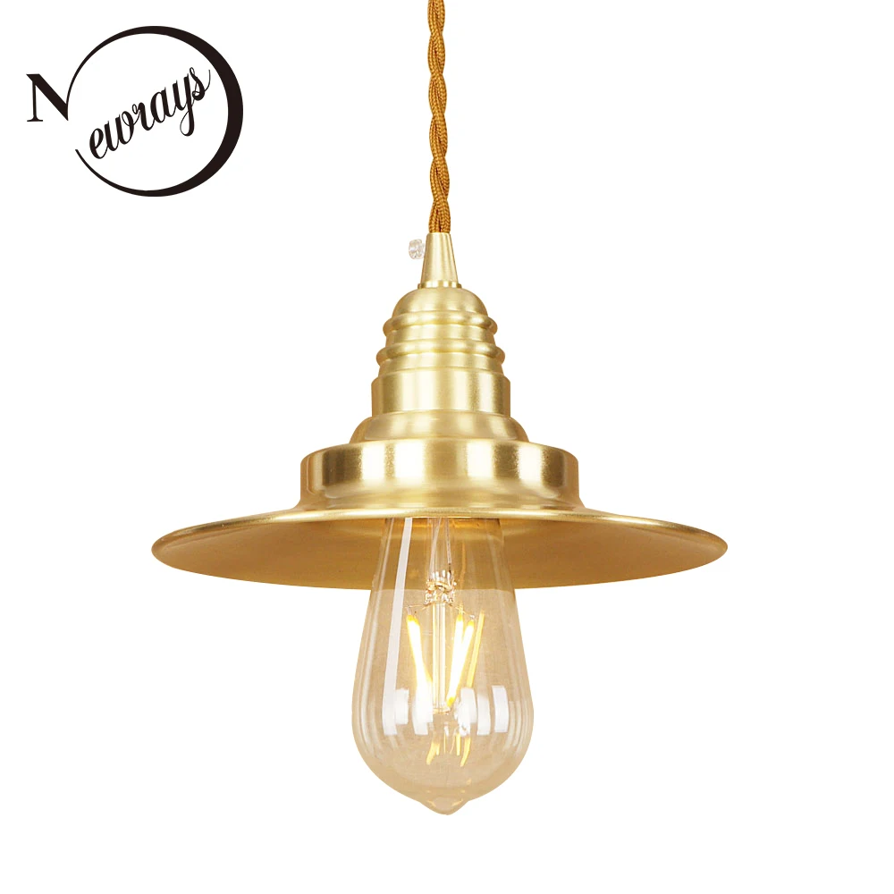 Современная железная роспись полусферической подвесной светильник 220V E27