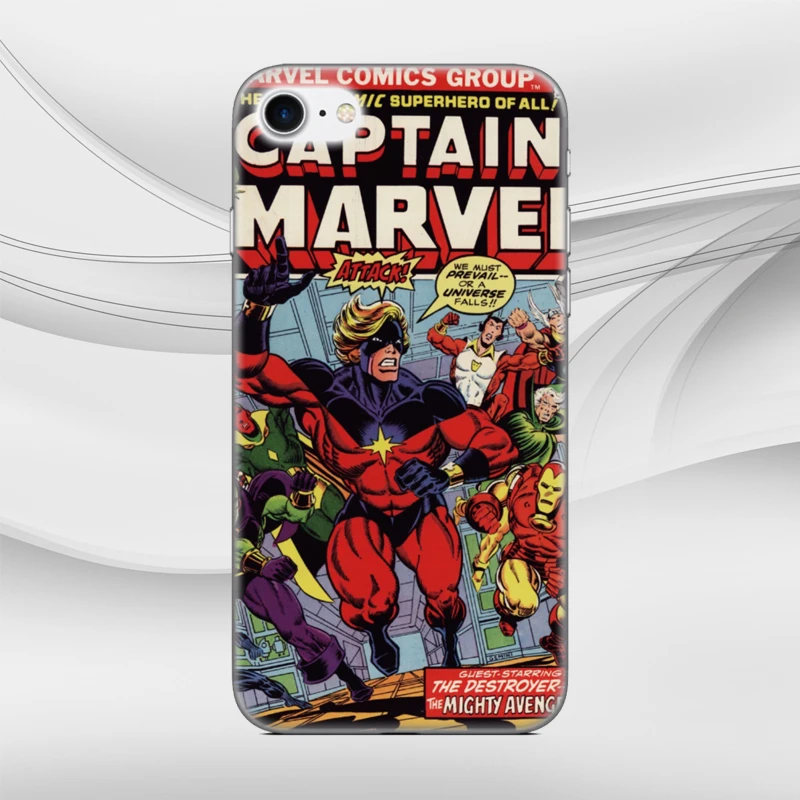Print Bumper Comics Marvel Super Hero Cover Soft TPU Phone Case For Google Pixel 2 3 4 3A XL 2XL 3XL Lite 4XL Rubber Fundas