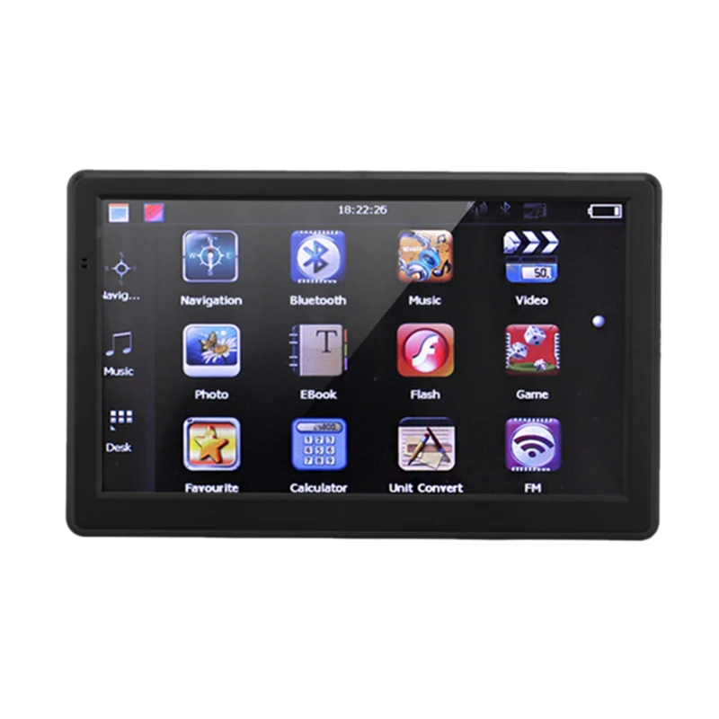 7 Inch Car Gps Navigator Smart Press Screen Navigation Mtk 8G 256M Mp3/Mp4 Player Driving Map Voice Navigator