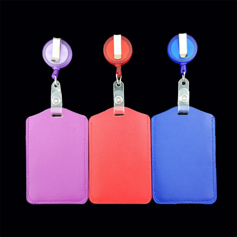 Чехол BINXUE для карт и удостоверений легко пристегивающийся идентификационный