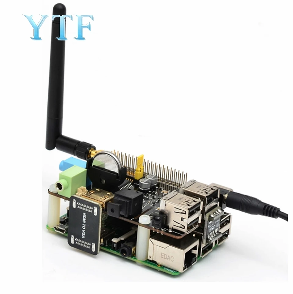 Многофункциональная Плата расширения Raspberry Pi Clock Audio X200|Аксессуары для