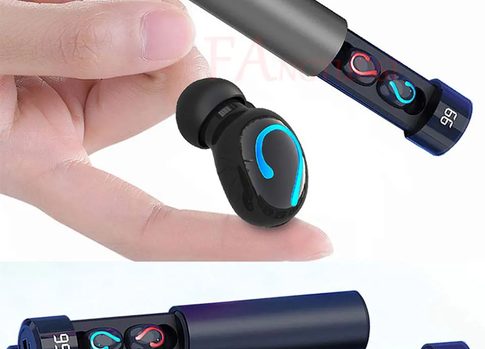 FANGTUOSI, новинка, Q67 TWS, Bluetooth 5,0, беспроводные наушники, 3D стерео гарнитура, свободные руки, спортивные, водонепроницаемые, наушники для iPhone