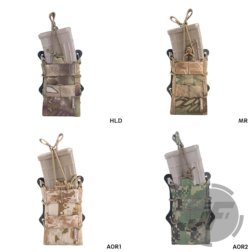 Emerson двойная винтовка модульная 5,56 M4 M16 AR15 SR52 P-MAGS M1A1 G3 подсумок Emersongear MOLLE большой емкости Mag Перевозчик