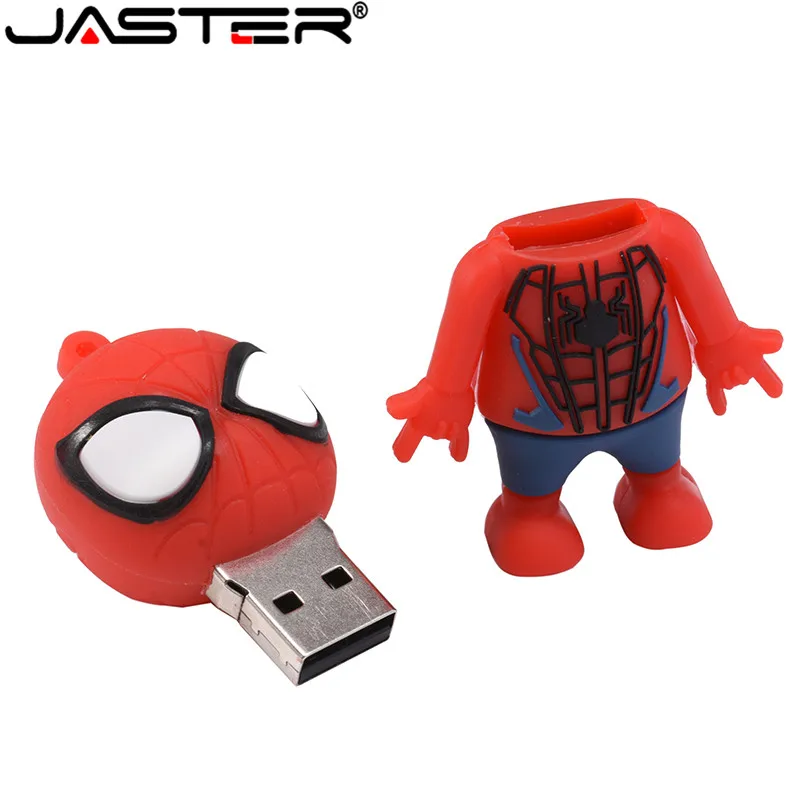 Флеш-диск USB 2,0 с героями мультфильмов, 64 ГБ, флешка супергероя, Халка, Дэдпула, 4 ГБ, 8 ГБ, 16 ГБ, 32 ГБ, карта памяти, диск, креативная игрушка, подарок Супермена