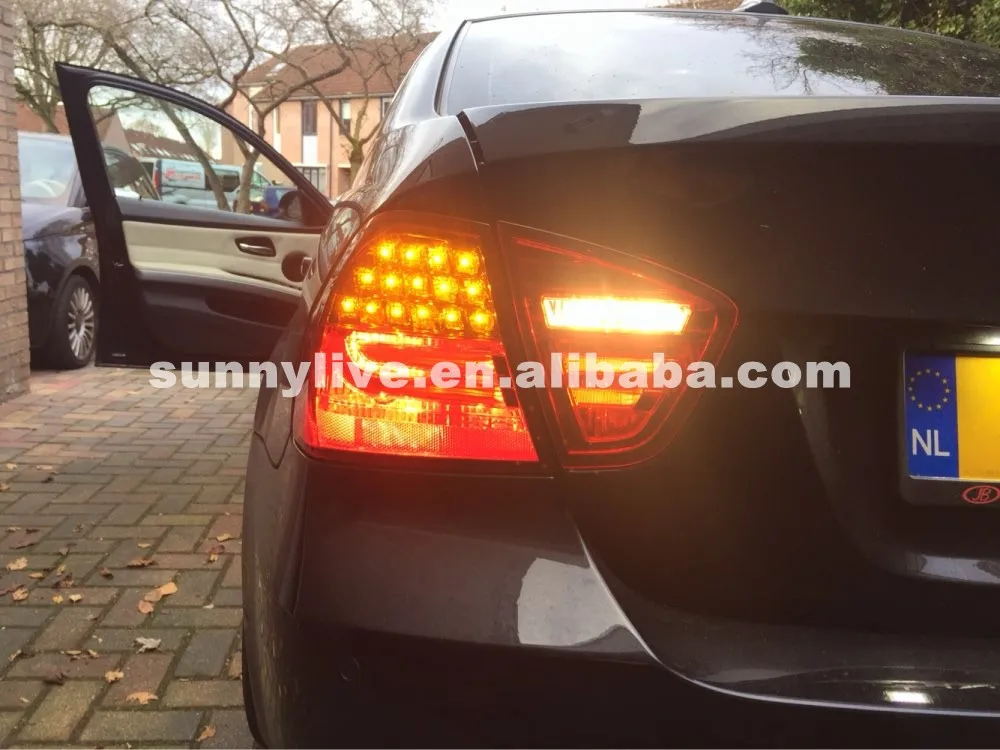 Для BMW E90 3 серии 320i 323i 325 330 335 светодиодный задний фонарь 2005-2008 полноцветный
