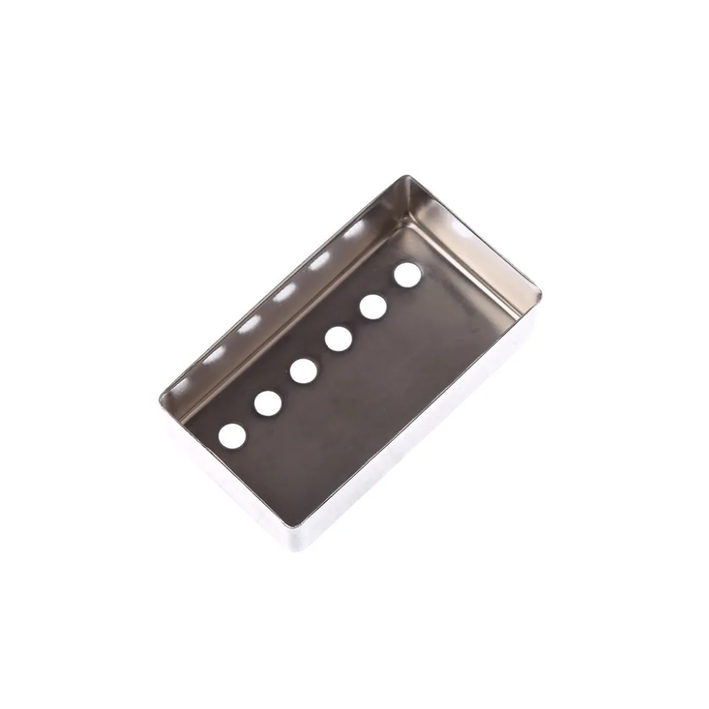 Electric Guitar Accessorie 6 Holes Silver LP Pickup Cover Humbucker 50 52 Copper dropshipping | Спорт и развлечения