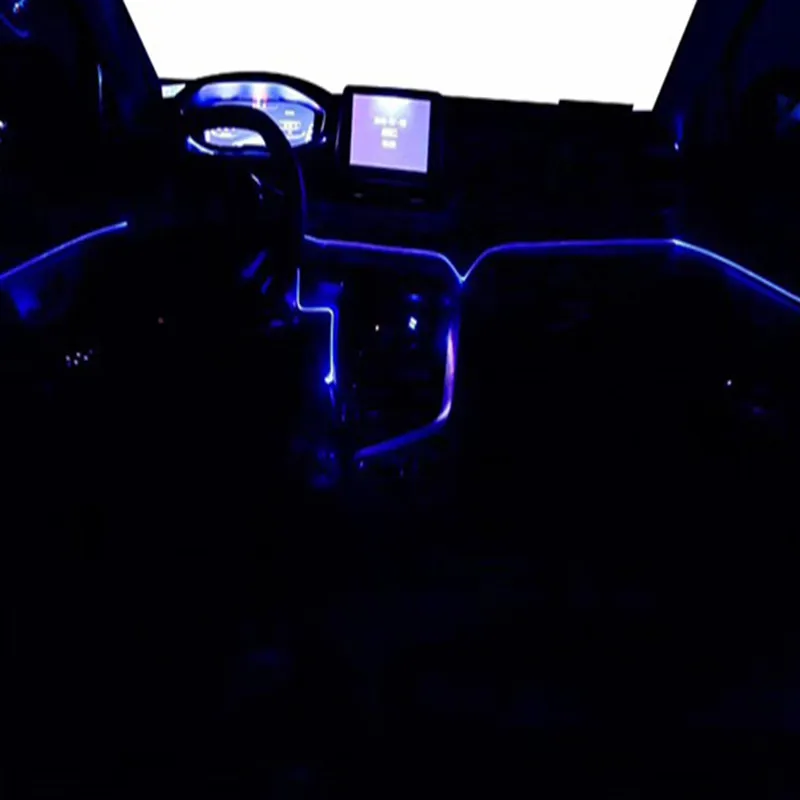 Новые светильник светодиодный автомобиль Indoor оптоволоконный бар атмосфера