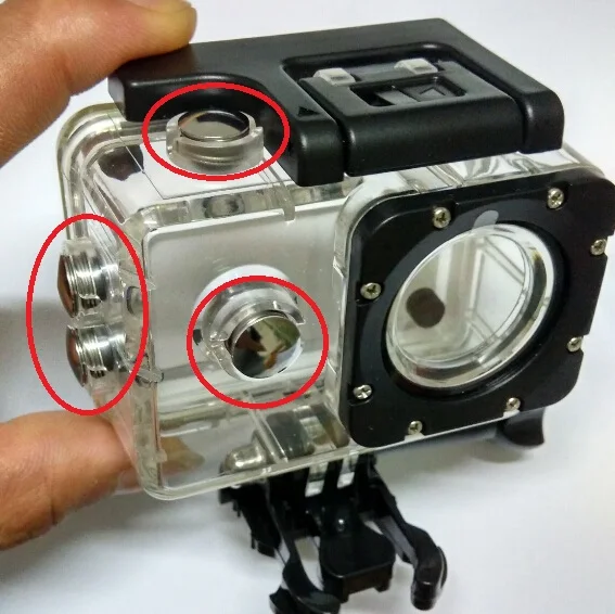 Аксессуары для экшн камеры SJCAM SJ4000 водонепроницаемый защитный чехол с большими