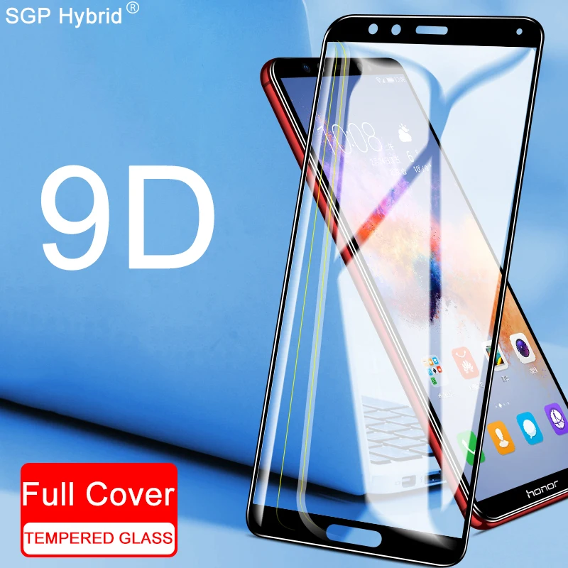 Закаленное стекло 9D для Huawei Honor 8X 8C 7A 7C Pro 7X 8 9 Lite C7 A7 X7 X8 Россия глобальная защита