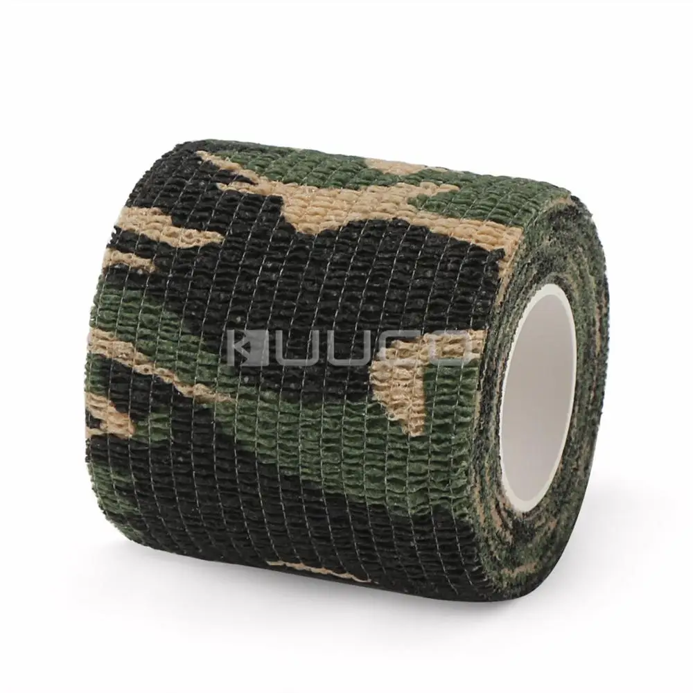10 PCS/LOT Self-adhesive tape/DIY tools/Camo Bandage/Stealth Bandage/Waterproof tape for Gun/Knives/camera/Telescope/Bicycle etc |