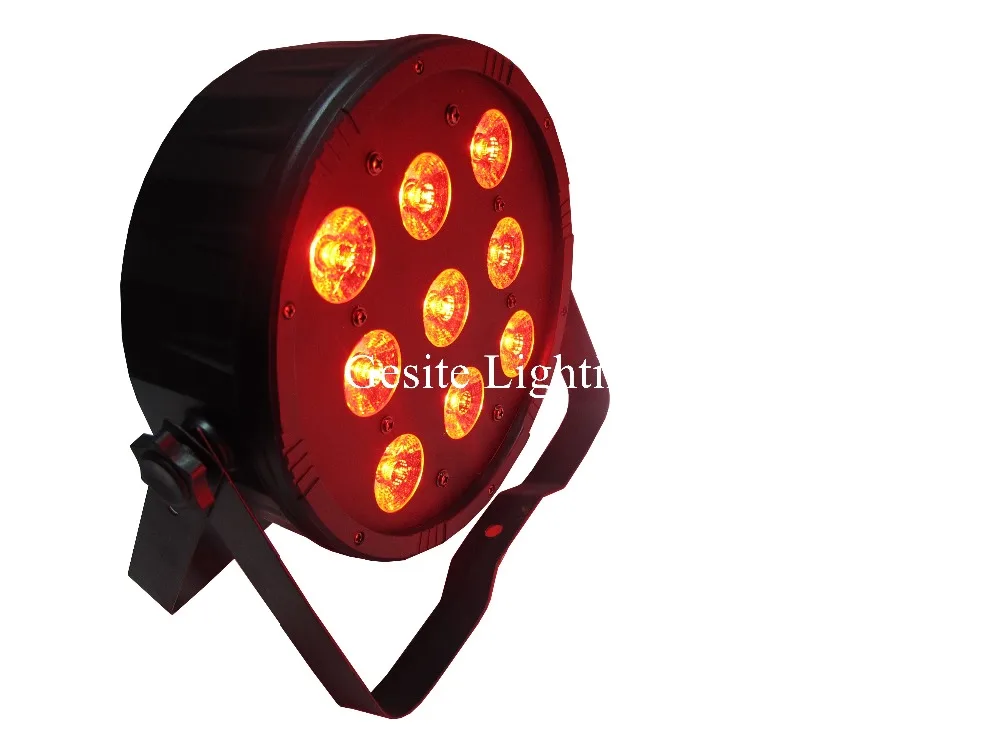 (12 шт./лот) par led rgbw 9*12w dmx wash light american dj 4 в 1 flat Светильник lamp|par rgbw|par rgbwdmx |