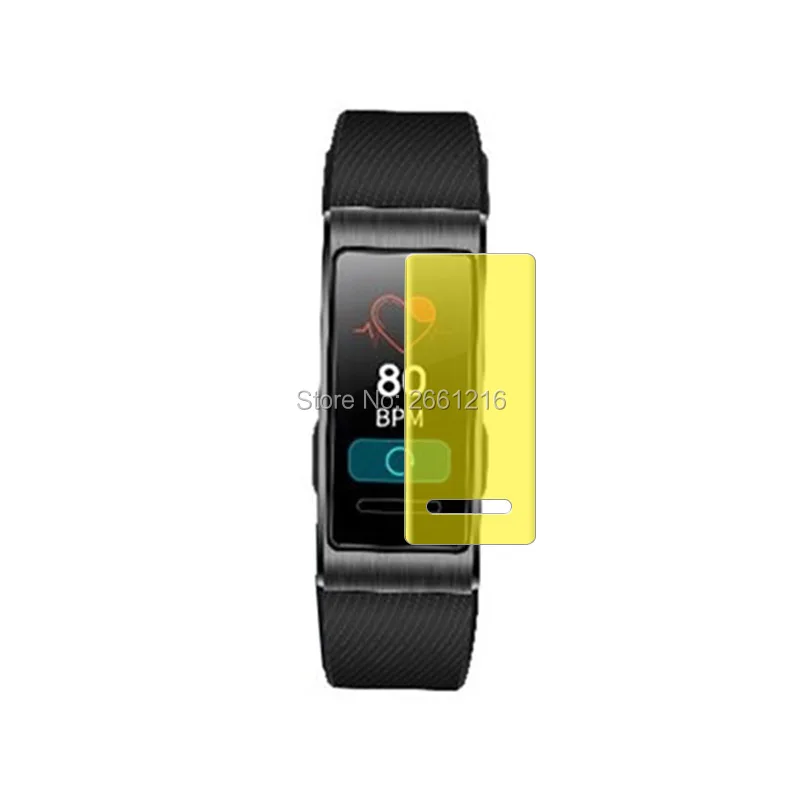 3 шт./партия для huawei Band 3 Pro Band 3 3pro Браслет Смарт-часы Полное покрытие пленка из мягкого ТПУ Взрывозащищенная защита экрана