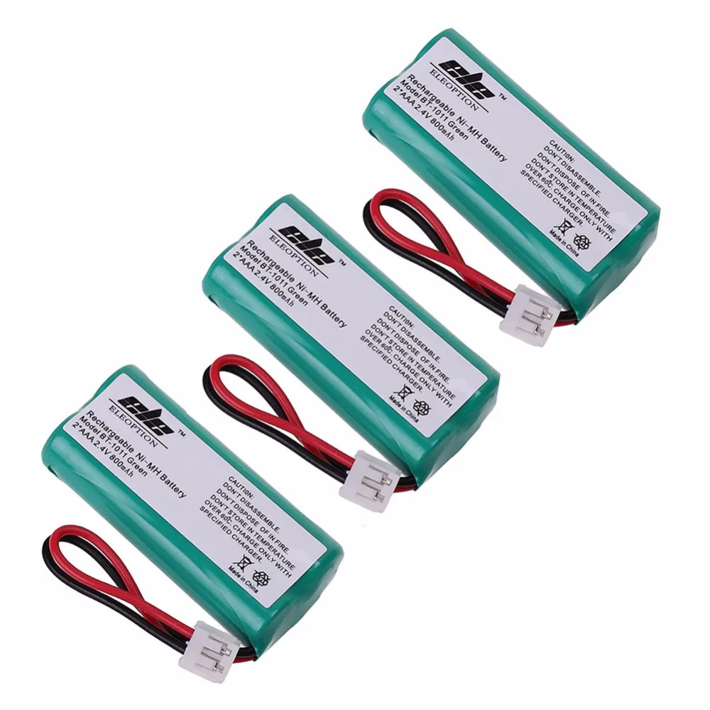 Высокое качество 2 4 V 800mAh Ni-MH Аккумуляторный Аккумулятор для Uniden BT-1011 BT-1018 BT1011 BT1018