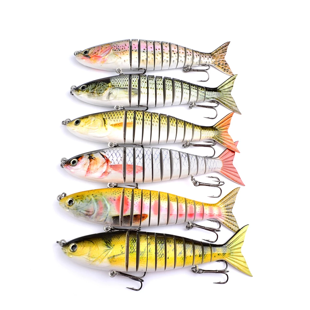 24 см классический дорога приманки пресноводных окунь 164.46 Г multi-рыба bionic 6 цветов |