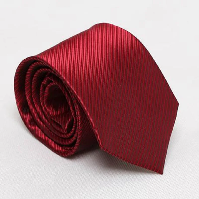 Новинка 2019 однотонный красный галстук HOOYI галстуки для мужчин|ties for men|red tienecktie tie |