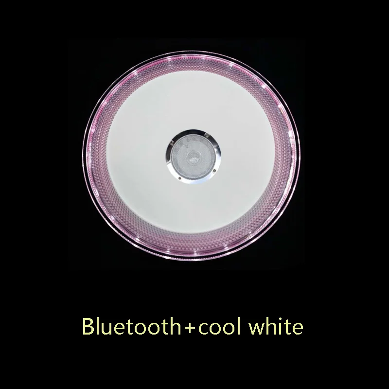 Современный светодиодный потолочный светильник RGB с регулируемой яркостью, 36 Вт, пульт дистанционного управления через Bluetooth, музыкальный светильник для гостиной, детской спальни, потолочный светильник AC85-265V