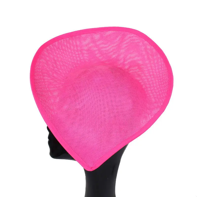 Fascinators Свадебные Шапки Темно-синие Для женщин официальная вечеринка аксессуары для волос с цветами из бисера pamelas сомбреро bodas H23 - Цвет: Оранжевый