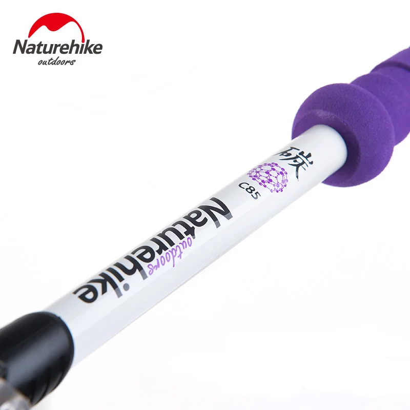 NatureHike 3 шарнира Сверхлегкий складной телескопические палки портативный