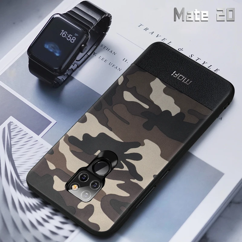 Для Huawei mate 20 x чехол MOFi Оригинал mate20 задняя крышка Камуфляжный узор