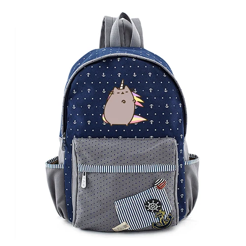 23 Fat Cat/Neko Atsume рюкзак для девочек-подростков, школьные сумки с кошками на заднем дворе, повседневный рюкзак, Мультяшные школьные рюкзаки - Цвет: 23
