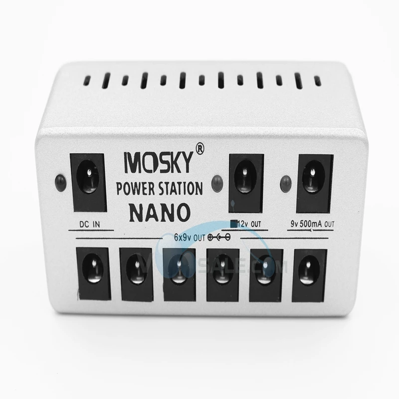 Электростанция Mosky NANO мини-блок питания для гитары 12 В/9 В с поддержкой педалей