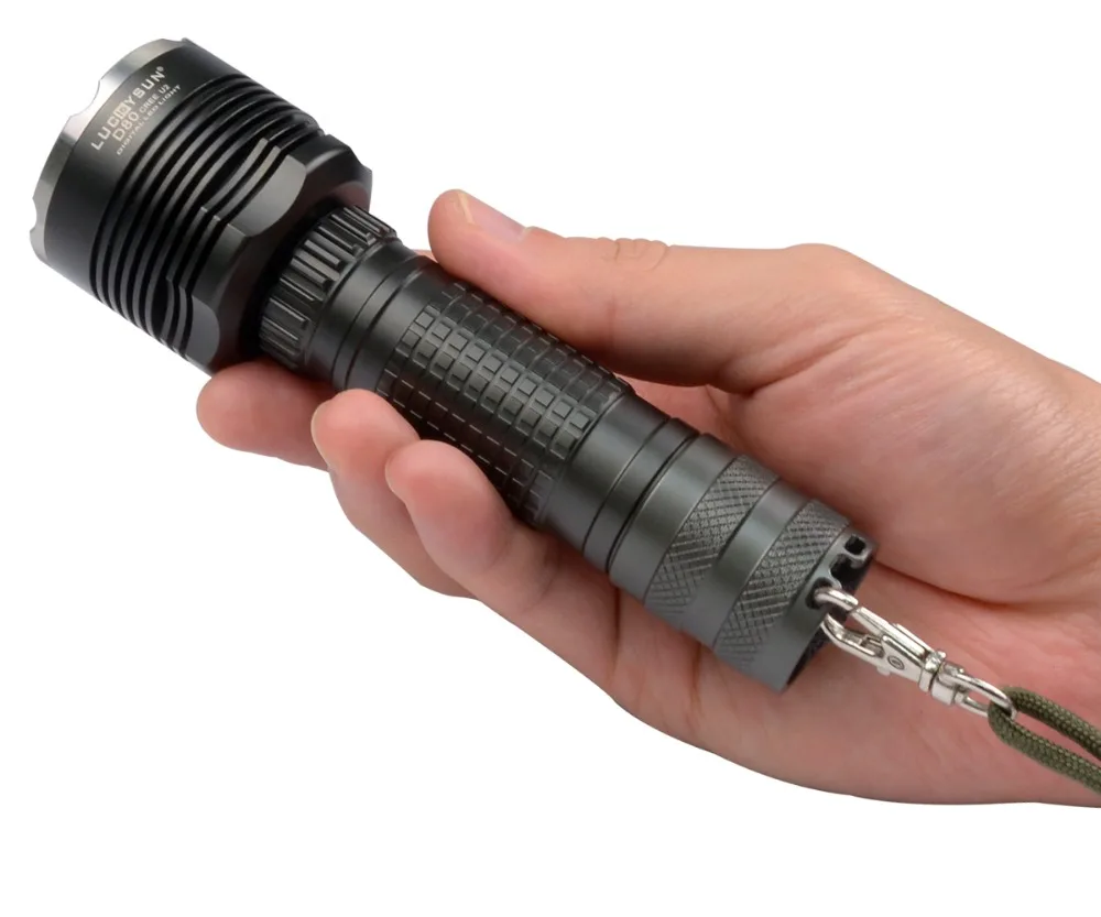 Luckysun D80 Cree XML тактический фонарик светильник светодиодный Рождество лампы