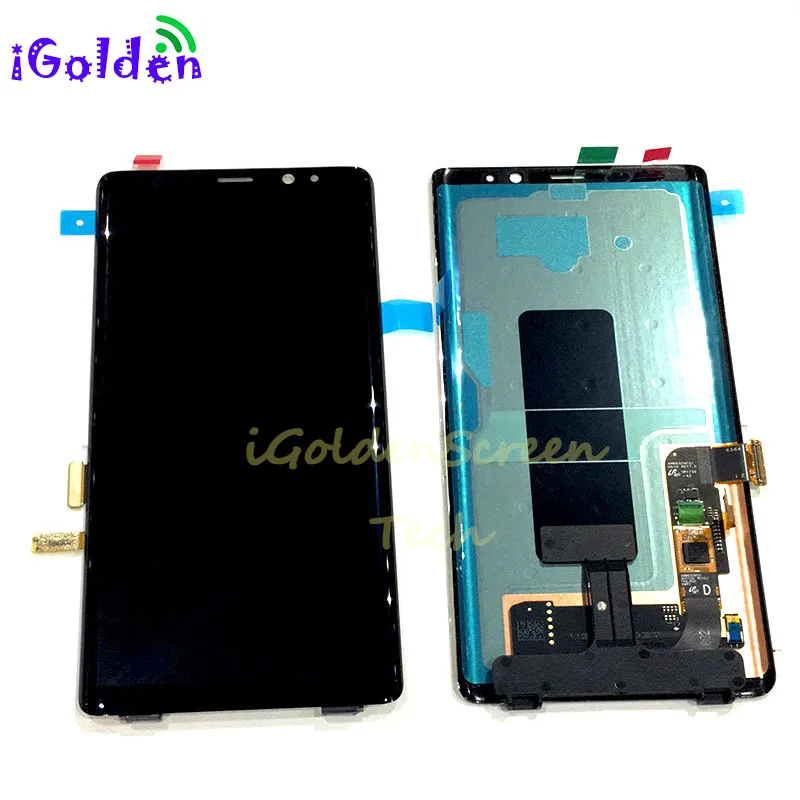 Дигитайзер сенсорного экрана в сборе с рамкой для Samsung Galaxy Note 8 ЖК дисплей Note8 N950