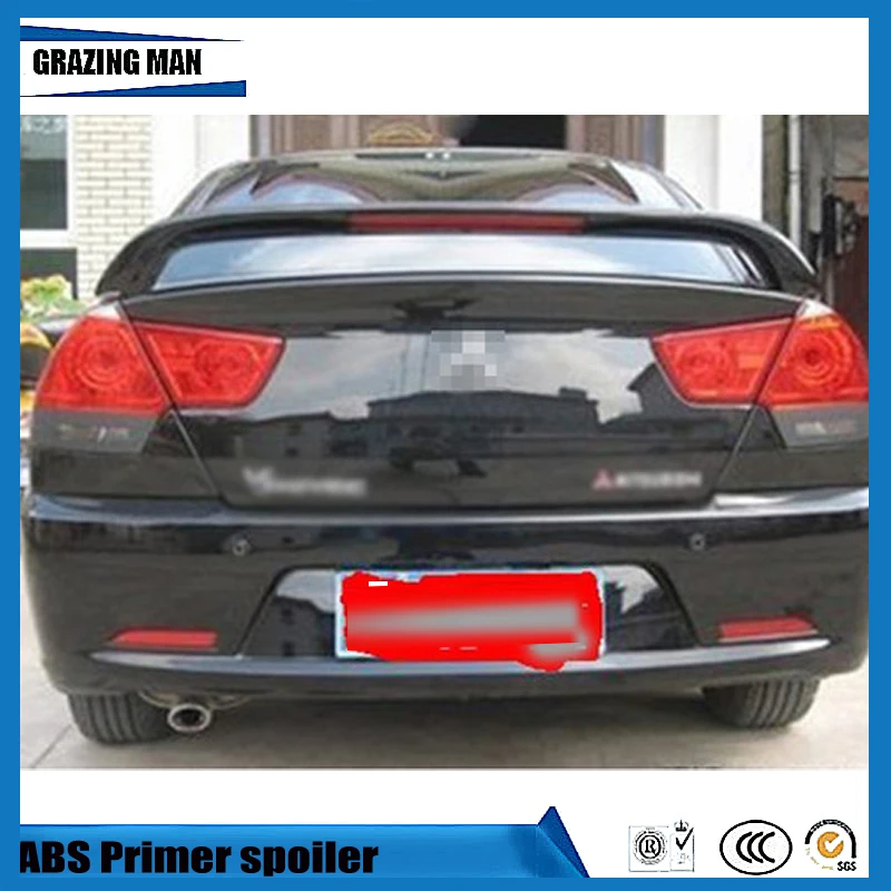 ABS Primer Unpainted Color Rear Trunk Spoiler For V3 With Light | Автомобили и мотоциклы