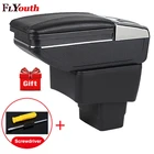 Для Mazda CX-3 CX 3 CX3 2014-2019, автомобильный подлокотник, центральный контейнер для хранения, подставка для чашки, пепельница, аксессуары для стайлинга автомобиля