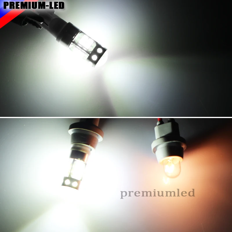 

iJDM High Power Extreme Bright 20- SMD T10 T15 LED Bulbs For Car Parking Backup Reverse Lights 194 920 912 921 T10,White Color