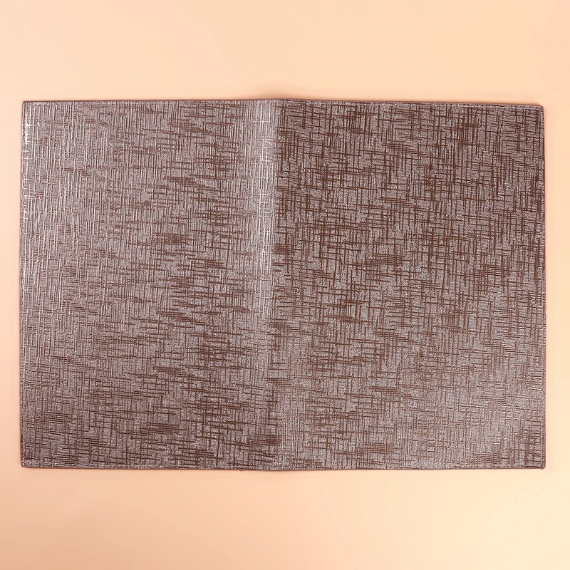 

Free Wash Leather Western Placemats Waterproof And Oilproof Table Pads Solid Color Non Slip Table Mat Kitchen Accessories