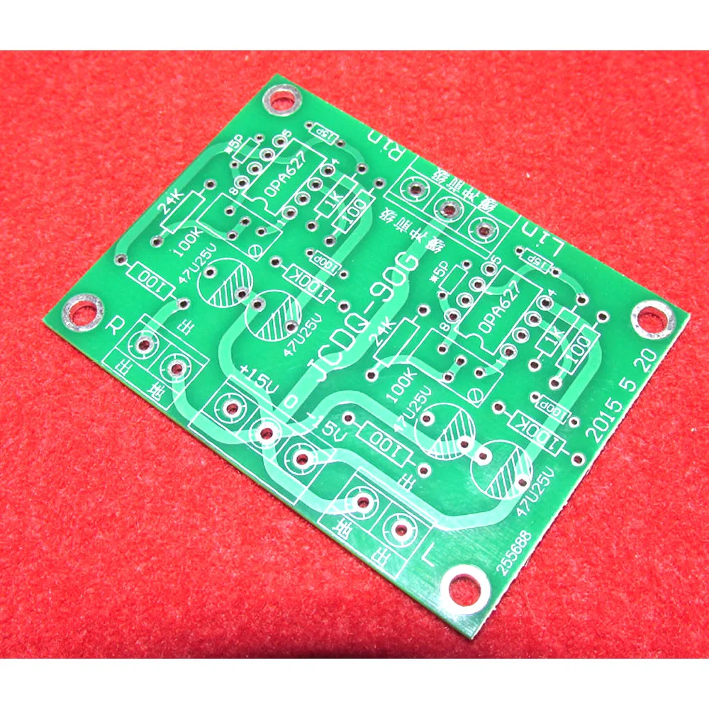 DYKB HIFI NE5534 DC буфер стерео OP-AMP предусилитель плата поддержки OPA627 AD847 AD797 OPA637 один модуль усилителя