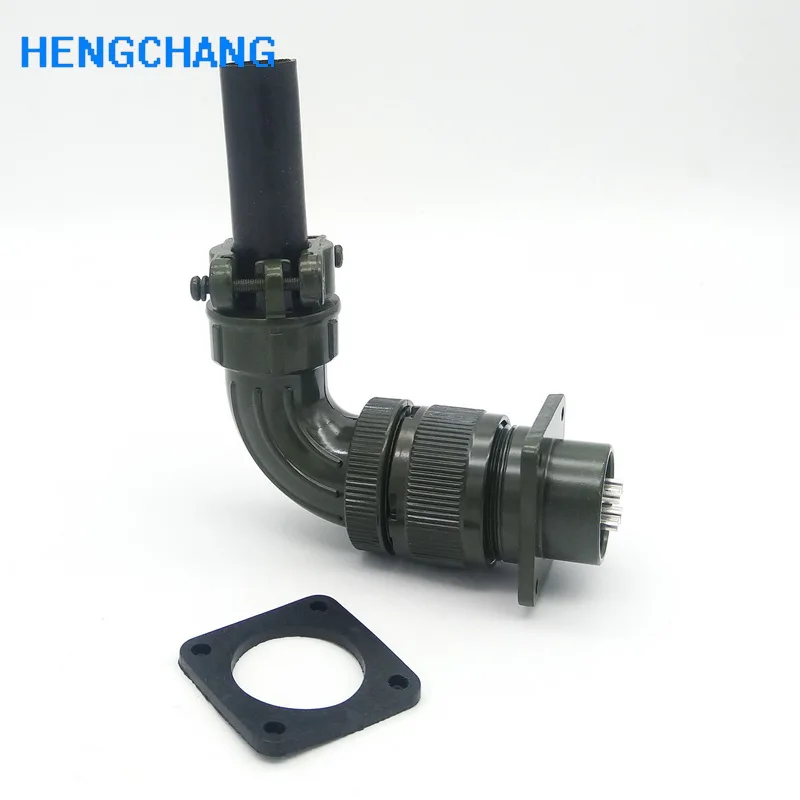 MS3102 3108A 18 10S правый угол 4 pin авиационный разъем для датчика зажигания servo Мотор