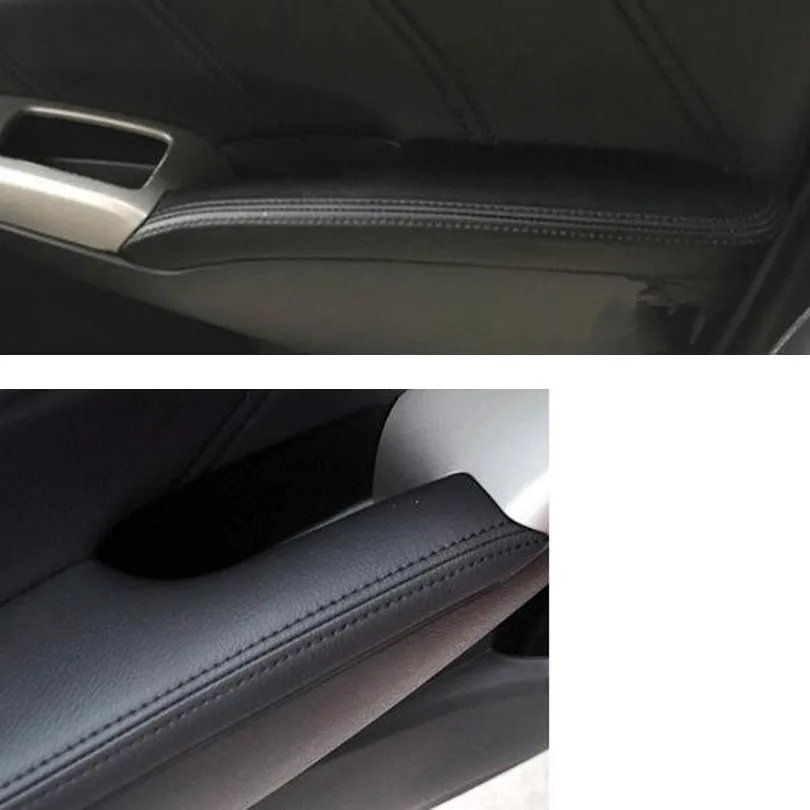 JXKaFa для Honda Civic 8th 2006-2011 искусственная кожа автомобильная дверь подлокотник чехол