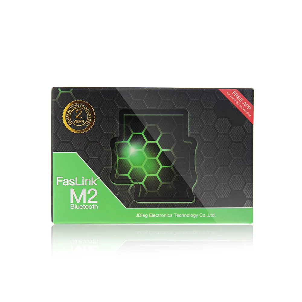 JDiag Faslink M2 Профессиональный умный голосовой OBD2 Bluetooth 4 0 Диагностический Сканер