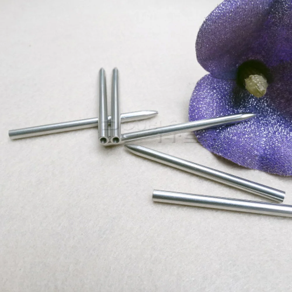 Игла Паракорд стальная 2 шт./лот 3 дюйма с винтовой резьбой игла для шитья вязания