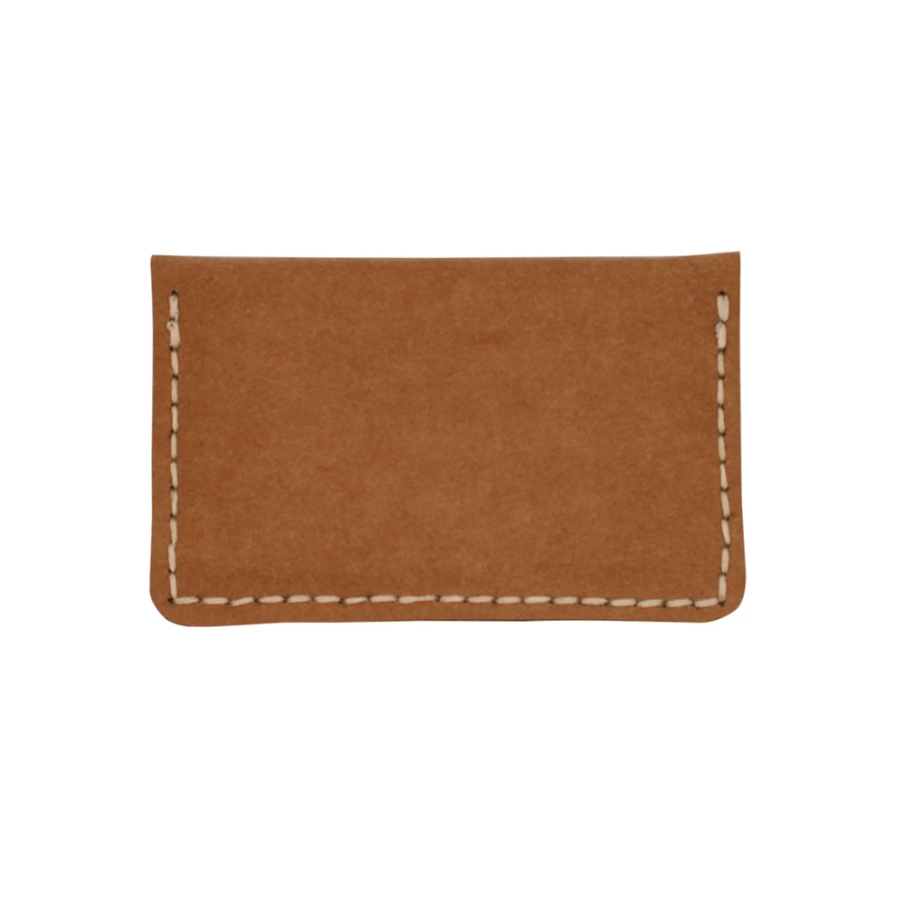 Manual Cow leather card package Washable kraft paper holder Business Mini | Багаж и сумки