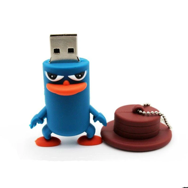Новый Usb-флеш-накопитель 32 ГБ флеш-накопитель 16 8 4 Гб милая утка мультяшная