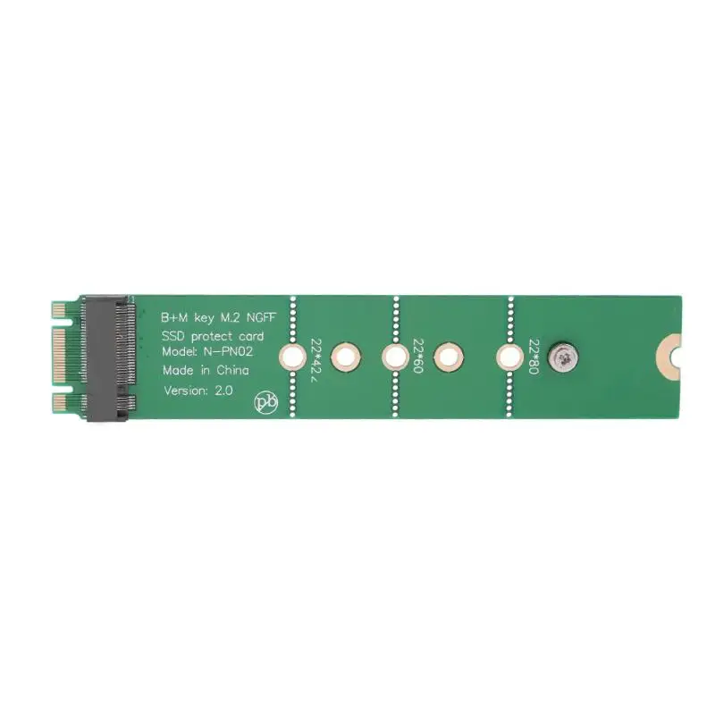 Переходник M.2 NGFF B Key на + M тестовый преобразователь защита от одного один Тестовая