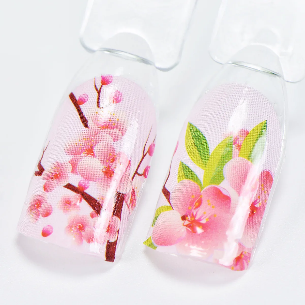 BEAUTYBIGBANG полоса точка наклейка с цветком для ногтей на воде наклейки-Слайдеры для ногтей черный и белый стиль ногтей украшения