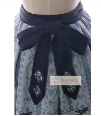 Женская короткая трапециевидная юбка зимняя Милая винтажная с принтом Alice для